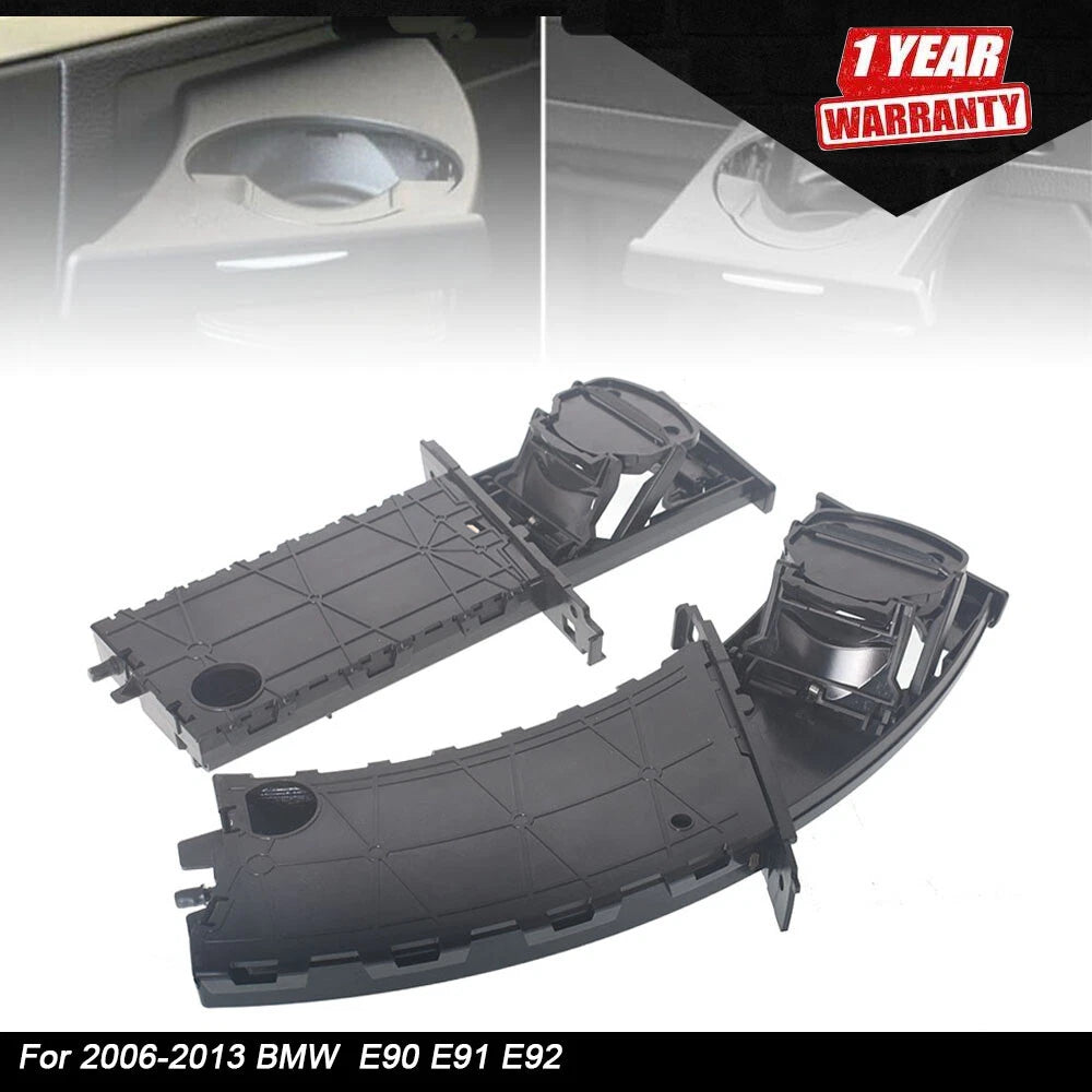 Set of 2 Cup Holders for BMW E90 E91 E92 (2006â2013)