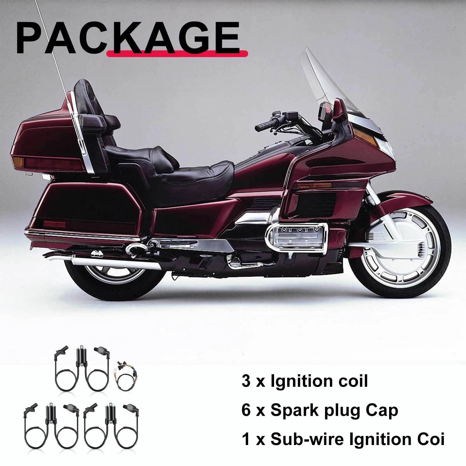 Ignition Coil Set for Honda GL1500 Goldwing (1989-2000)