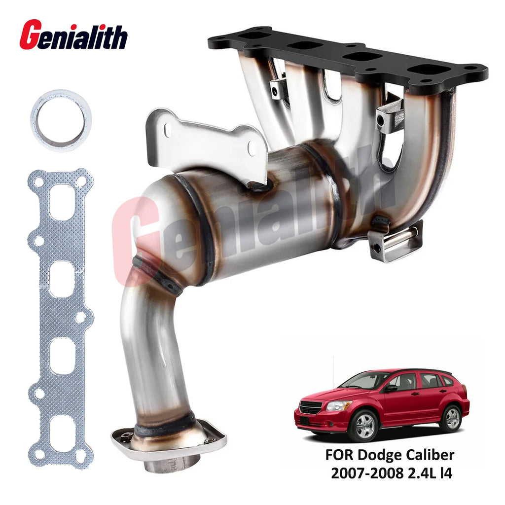 Exhaust Manifold Catalytic Converter for Dodge Caliber 2007-2008 2.4L L4