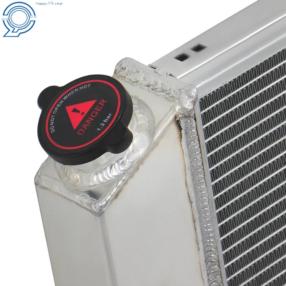 3 Row Radiator + Shroud + Electric Fan for Chevy C10 K10 1973–1987