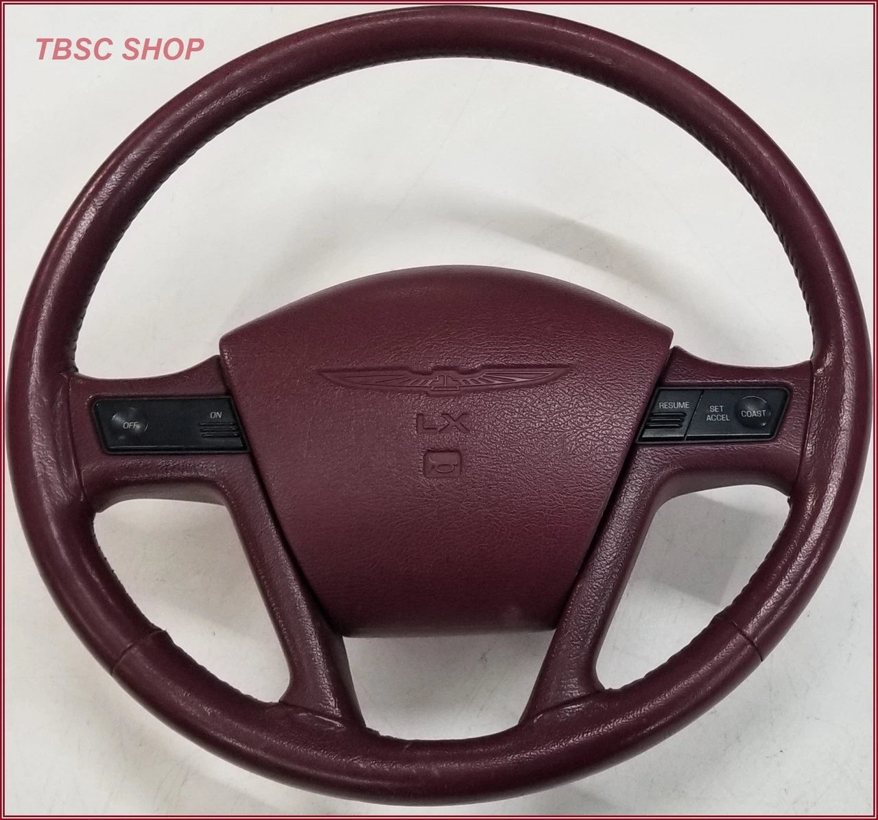 Steering Wheel for Ford Thunderbird LX (1992–1993) Red Complete