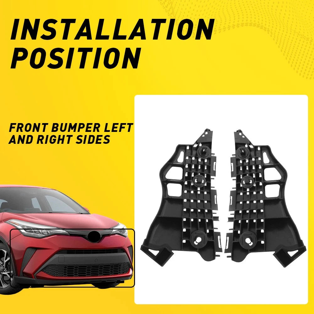 Set of 2 Bumper Retainers for Toyota C-HR (2018â2019)