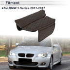 Center Console Cover with Storage Bag for BMW 5 Series (2011–2017) Deep Brown