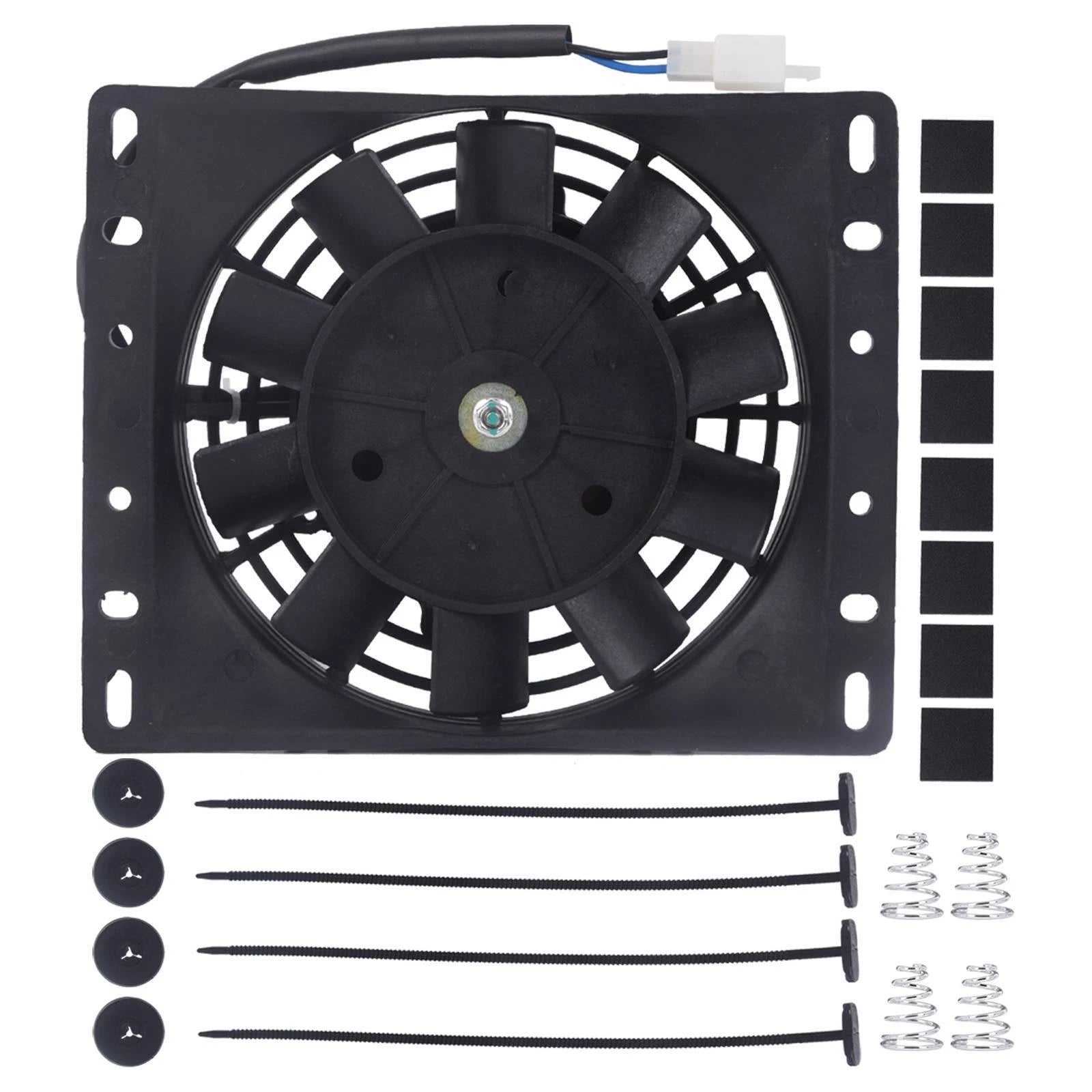 6'' Slim Electric Radiator Cooling Fan Mount Kit Universal