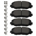 Front Ceramic Brake Pads Set for Toyota Corolla Matrix Prius V RAV4 (2006–2018)