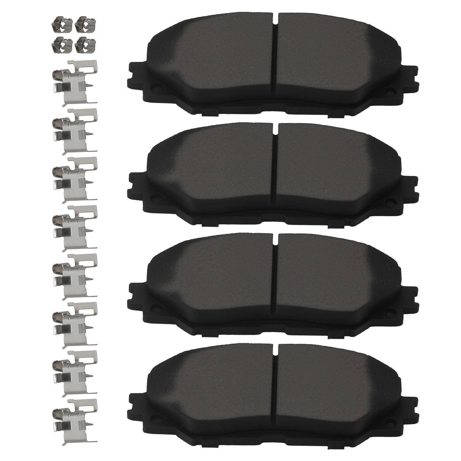 Front Ceramic Brake Pads Set for Toyota Corolla Matrix Prius V RAV4 (2006–2018)