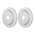Set of 2 Bosch QuietCast Rear Disc Brake Rotors for Lexus RX350 RX450h (2007–2021)