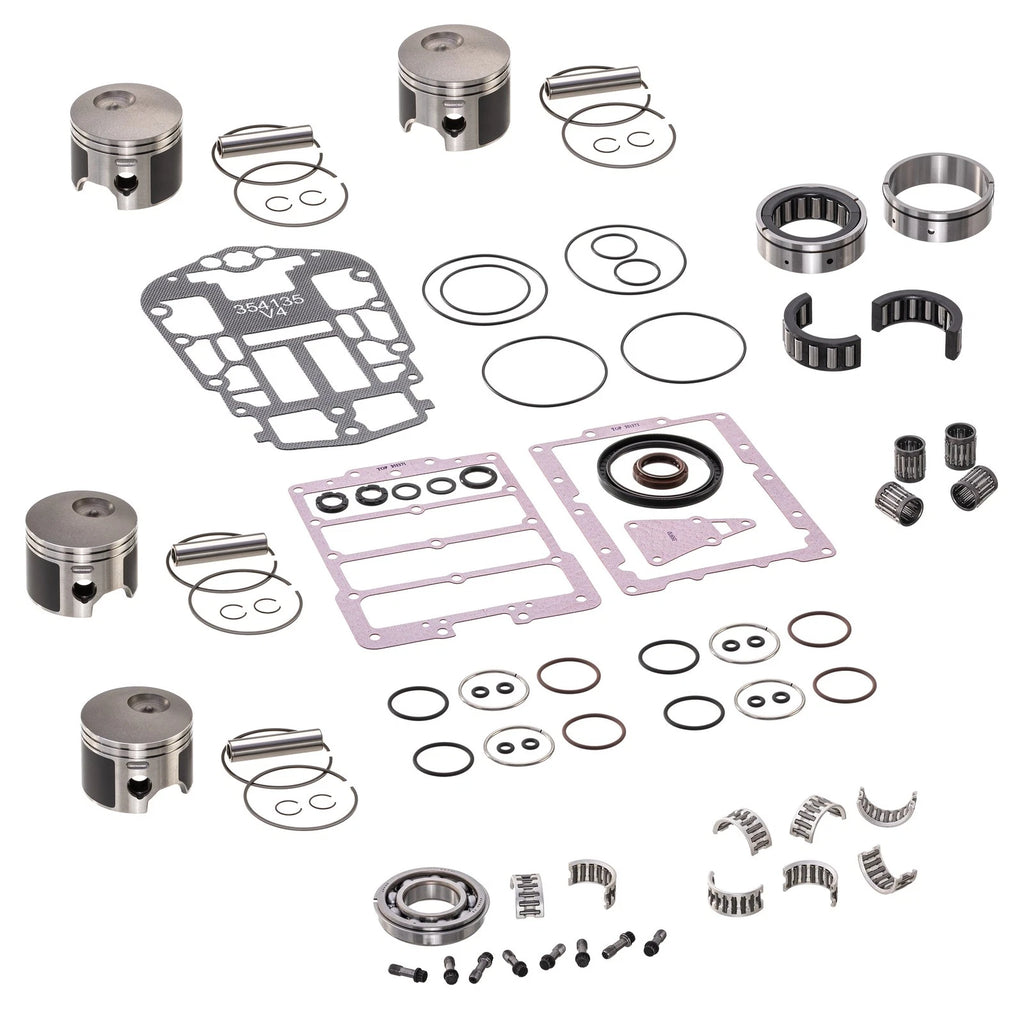 Powerhead Piston Gasket Rebuild Kit for Johnson Evinrude 115 130 V4 (2004–2023)