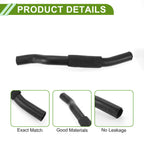 Radiator Coolant Hose for Toyota Camry (1992–1996) No. 16571-62040 Rubber Black