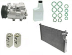 AC Compressor Kit with Condenser Replacement for Ford (2002–2012)