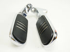 Chrome Streamliner Touring Passenger Foot Pegs & Mounts for Harley (1988–2022)