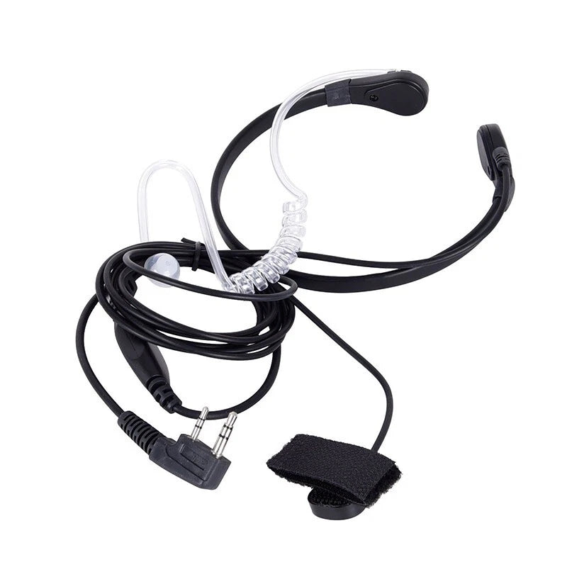 Throat Mic Earpiece Headset for Baofeng UV5R 888S Radio (2012–2023)