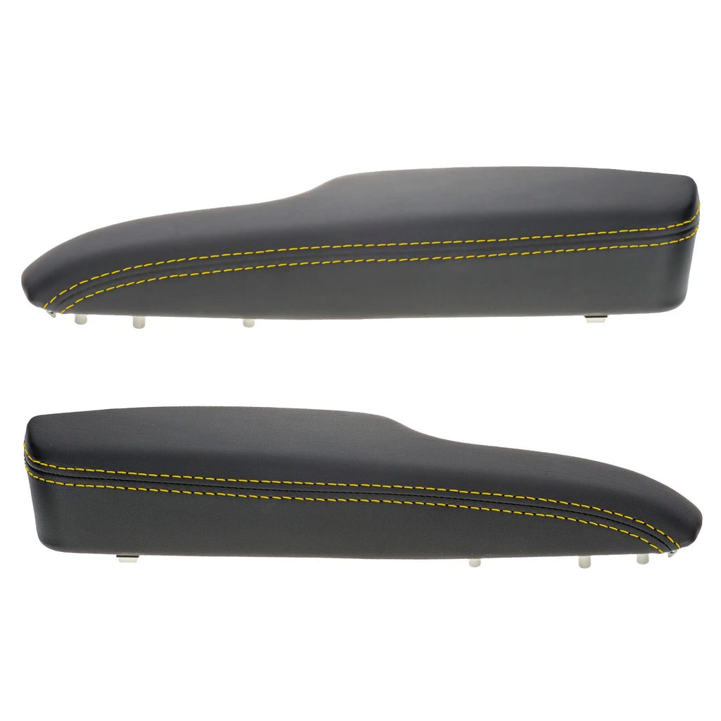 Armrest Door Panel for Chrysler 300 (2011–2020) PVC Leather Yellow Stitch