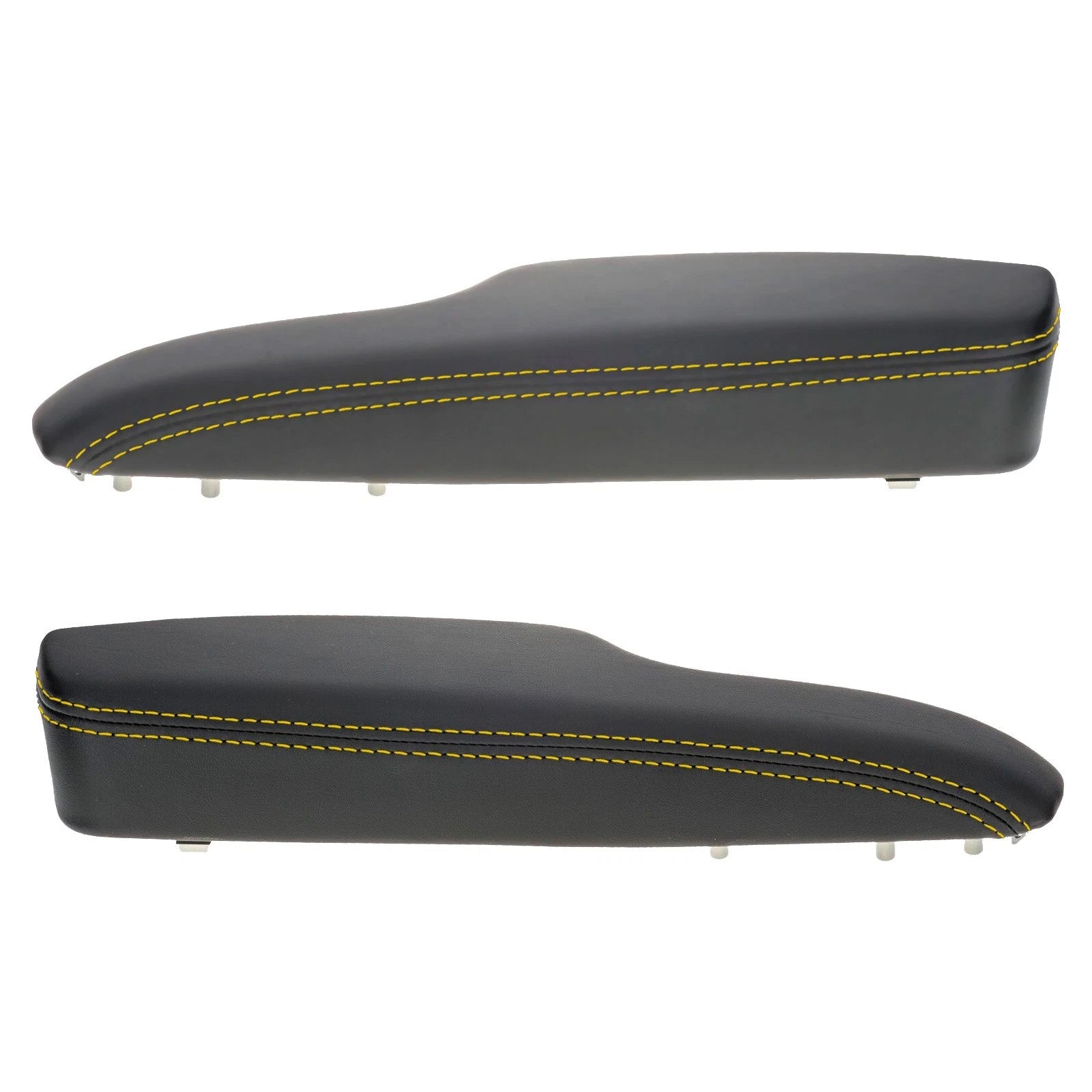 Armrest Door Panel for Chrysler 300 (2011–2020) PVC Leather Yellow Stitch