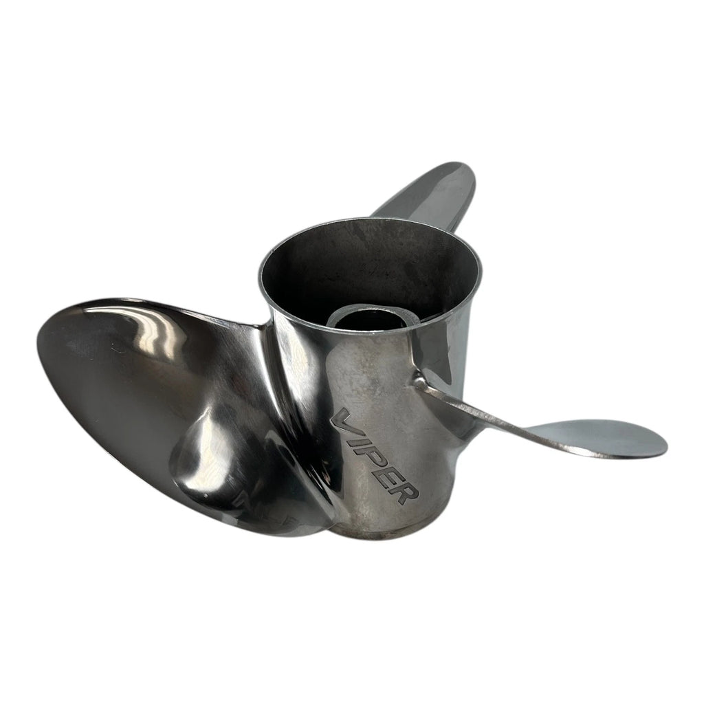 3X Stainless Steel Viper Propeller for Evinrude Johnson (LH) 763925