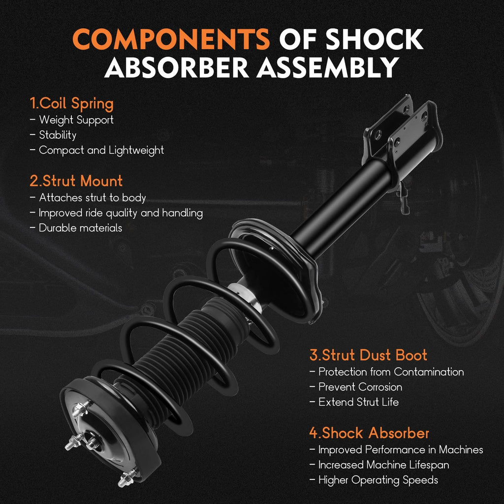 Rear Complete Struts for Subaru Forester (2003-2005)