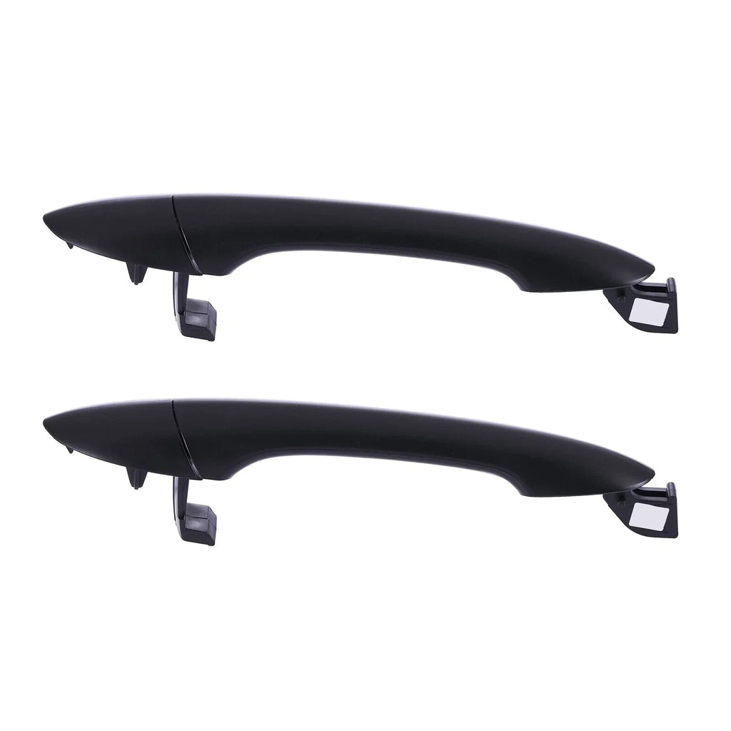 4pc Front/Rear Left & Right Outer Door Handles Blk Hyundai Sonata (2010–2014)