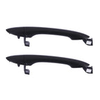 4pc Front/Rear Left & Right Outer Door Handles Blk Hyundai Sonata (2010–2014)