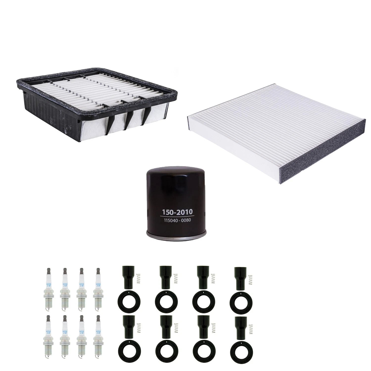 Tune Up Kit with NGK 8 Spark Plugs & Boots for Lexus LS430 (2001–2006)