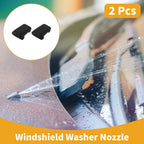 2X Front Windshield Washer Nozzle for Audi 90 (1995) No. 893955985/8D0955987