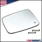 Driver Side Mirror Glass for Ram 1500 (2011–2022) Heated 68079363AA CH1324117