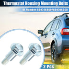 2pcs Timing Belt Cover Bolts for Subaru Baja (2003–2006) No.800706950/800706660