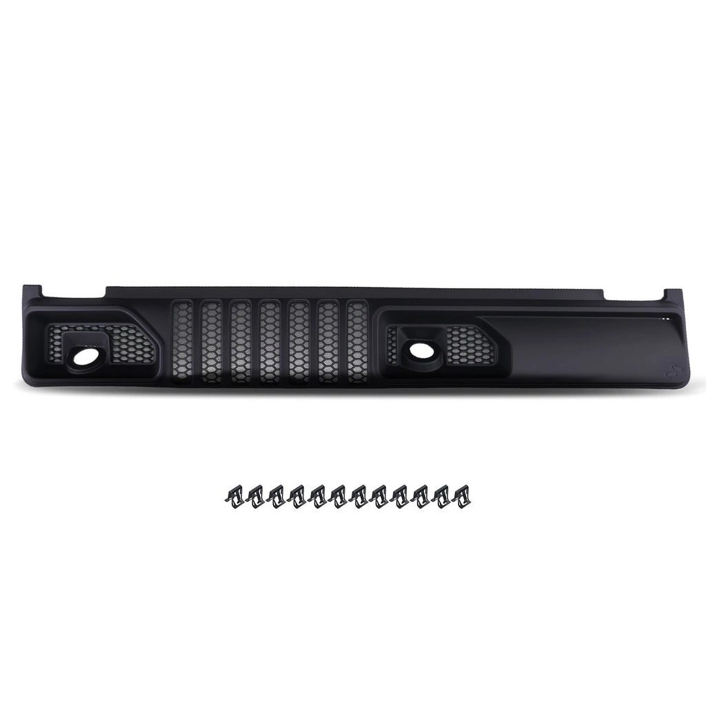 Cowl Panel Grille for Jeep Wrangler 2018-2024 68307260AC Front Black ABS