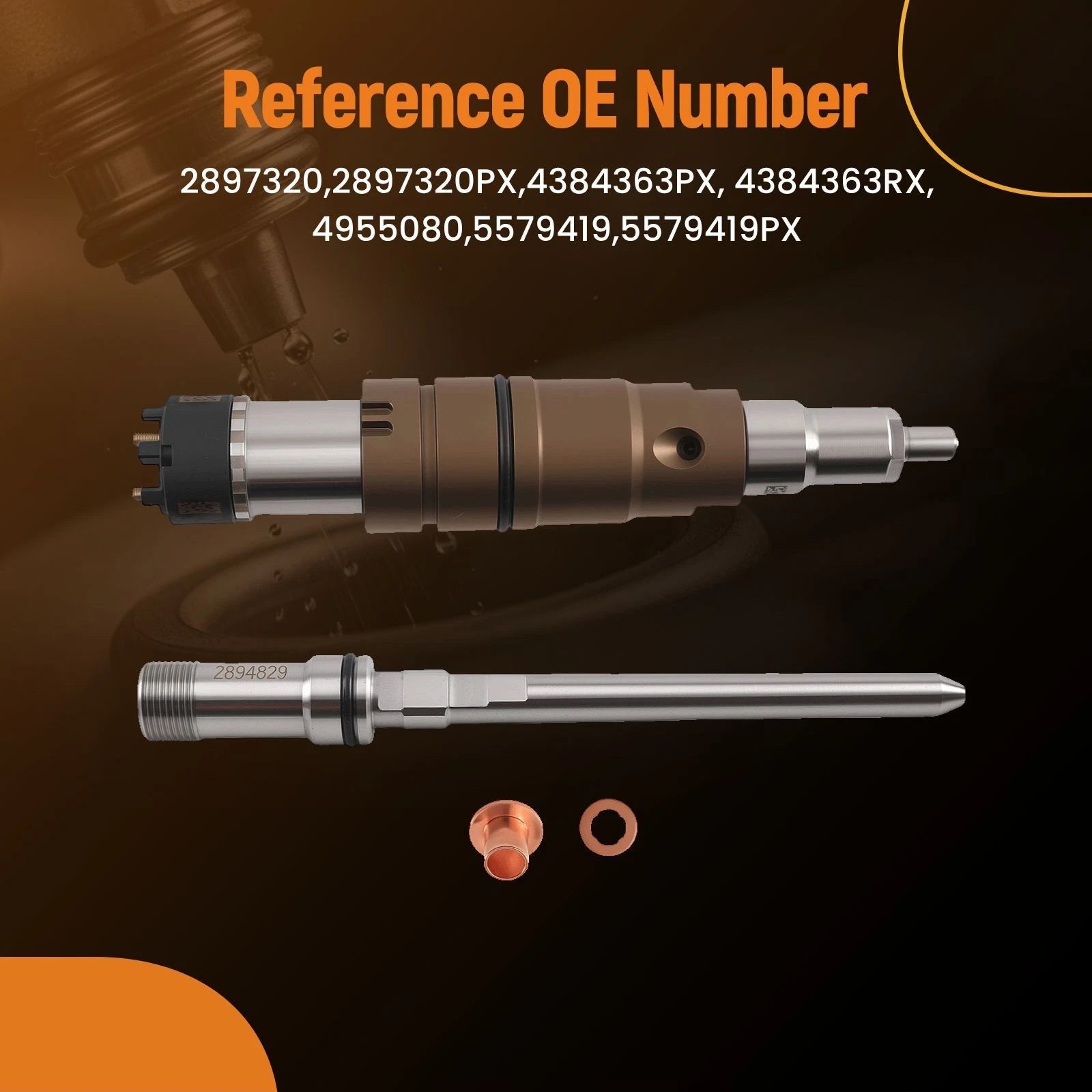 Injector for Cummins ISX15/QSX15 Diesel Engine (2007-2019)