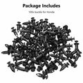 100X Push Fender Clips for ATV (Fit 90653-HC4-900)