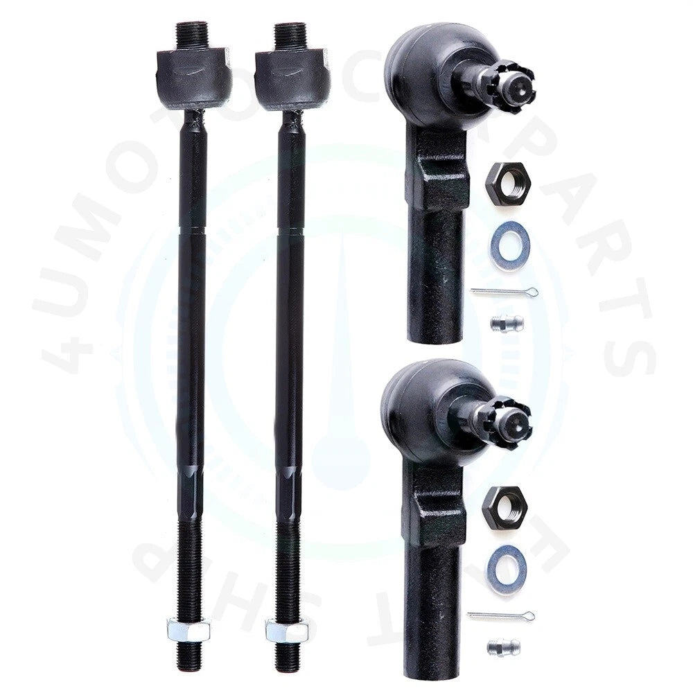 Set of 4 Tie Rod Ends for Buick Lucerne (2006–2011)