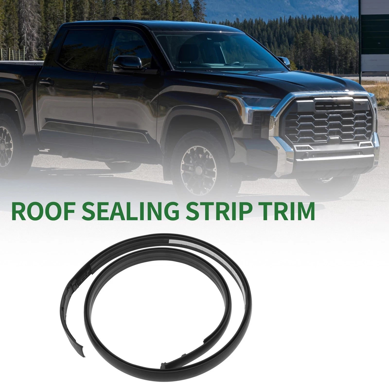 Left Roof Sealing Strip Sunroof Trim No. 7555204063 for Toyota Tacoma (2016–2023)
