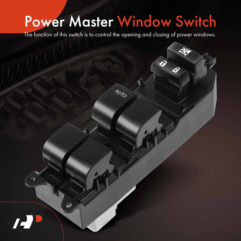 Front Left Power Window Switch for Toyota Camry (2007–2009) Tacoma Yaris (2007–2010)