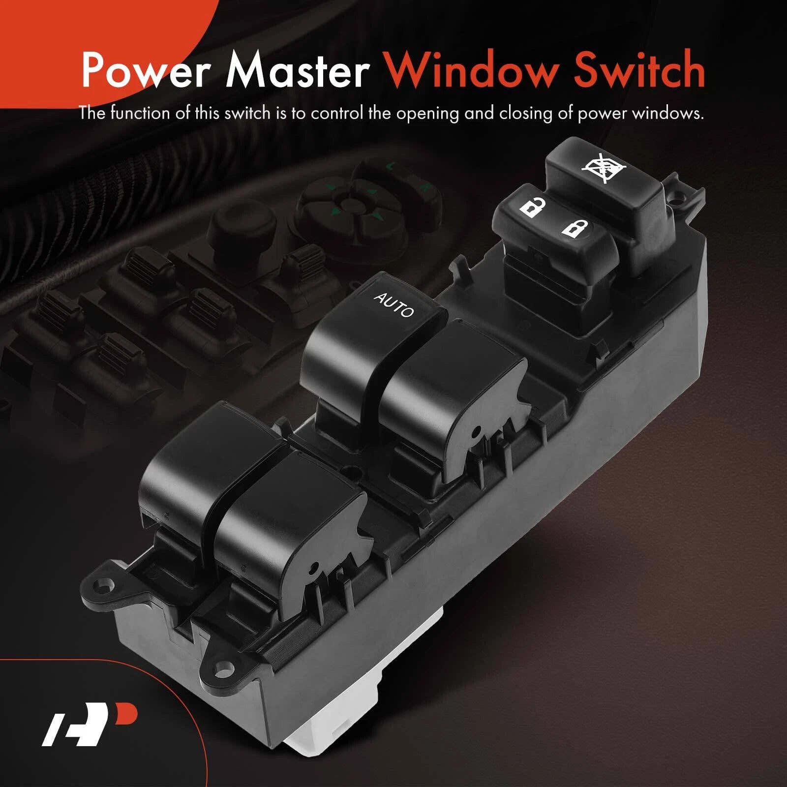 Front Left Power Window Switch for Toyota Camry (2007–2009) Tacoma Yaris (2007–2010)