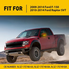 Amber Side Mirror Turn Signal Marker Light for Ford Raptor SVT (2010–2014)