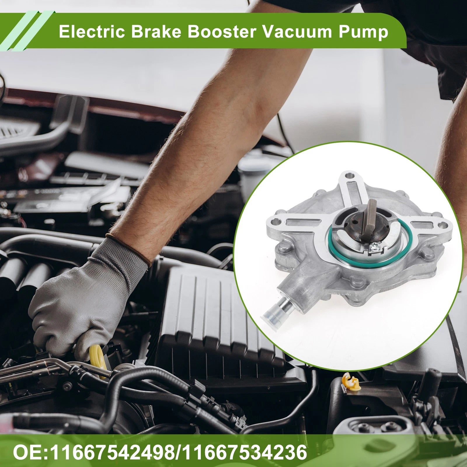 Brake Vacuum Pump No. 11667542498 for BMW 120i (2005–2012)