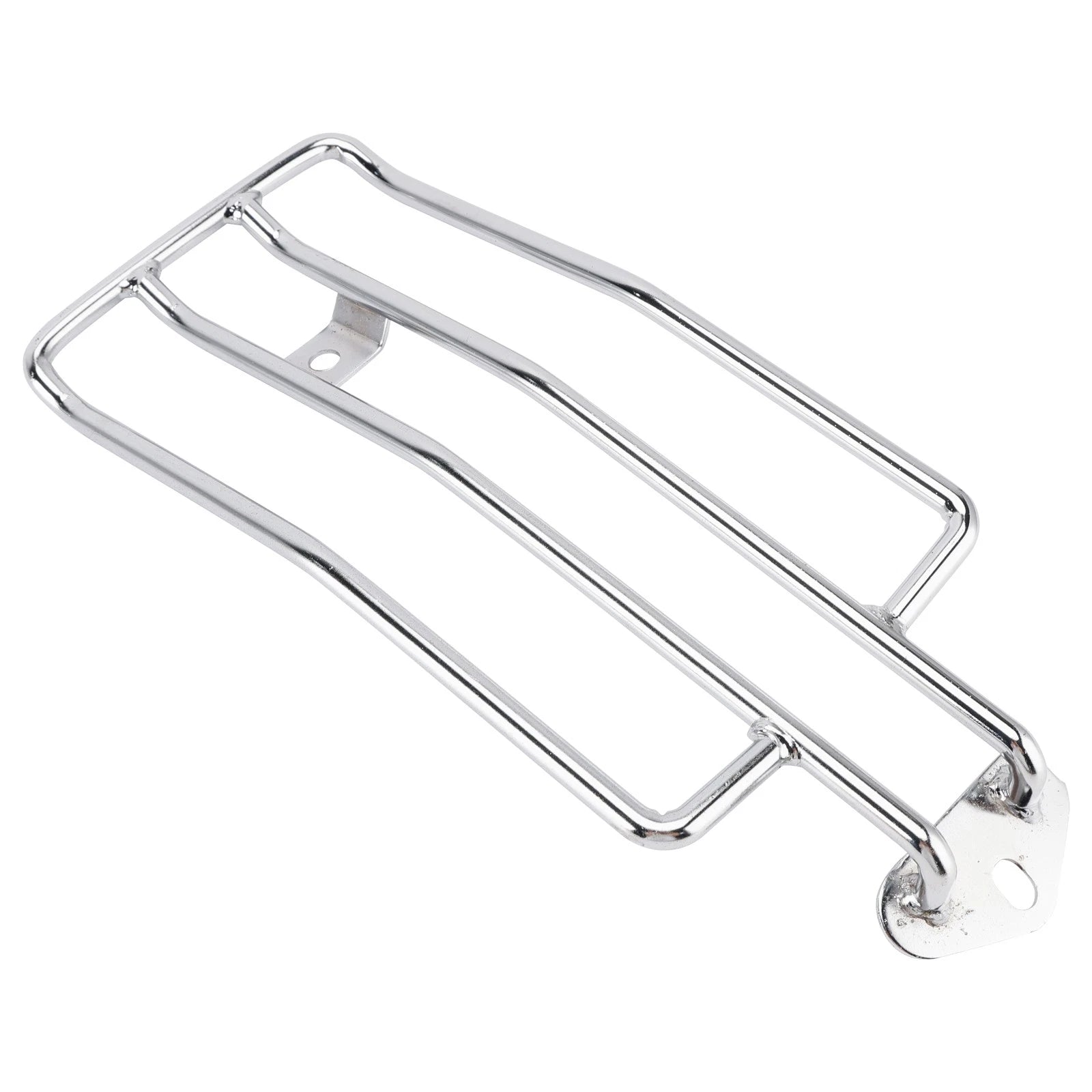 Chrome Solo Seat Luggage Rack for Harley Sportster XL XLH 883 1200 (1985–2003)