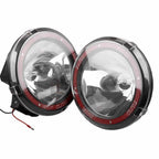 2X 75W 9" HID Xenon Spot Beam Lights for Jeep SUV