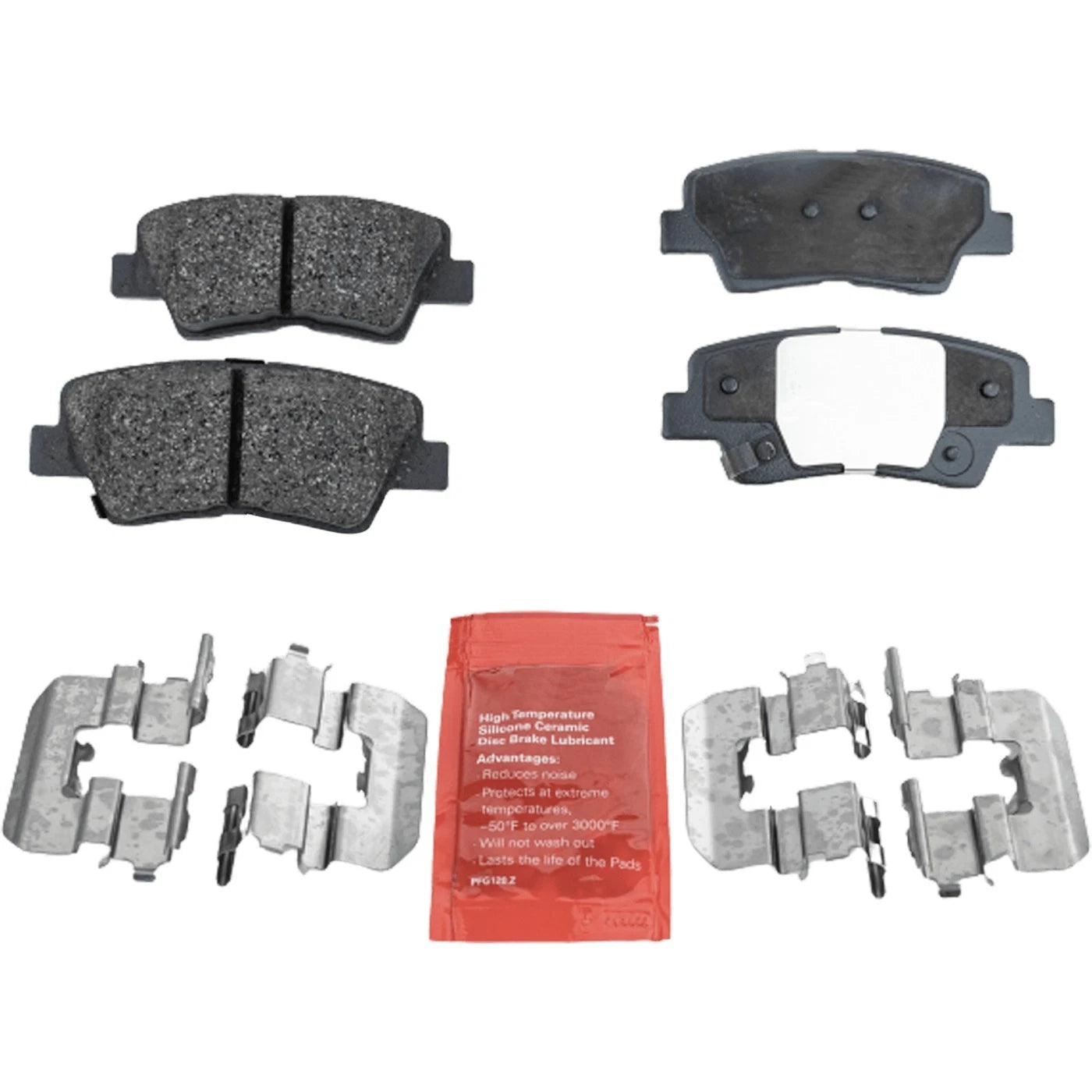 Brake Disc Rotors and Pads Kit for Kia Soul (2010–2011)
