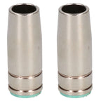2 Pcs Conical Nozzle for MIG Welder MB25 (Gas Push On)