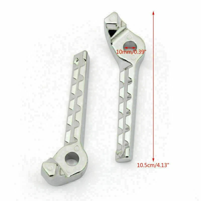 Rear Foot Pegs for Kawasaki KLX250 / Yamaha R250 (D00, YU)