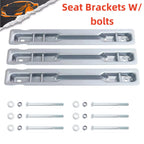 3 Pack Rear Seat Brackets Steel for Mercedes Benz Sprinter (2007–2018)