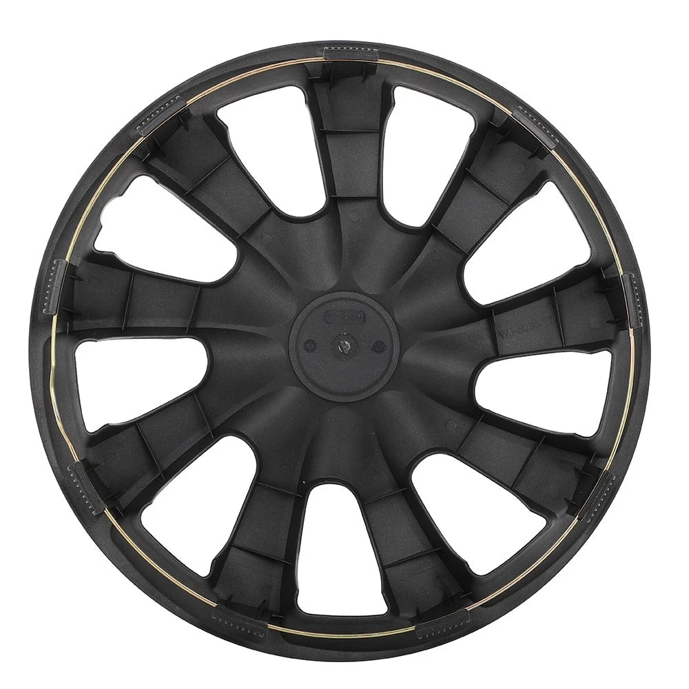 Set of 4 17" Universal Wheel Hub Caps Silver Wheel Cover Trim