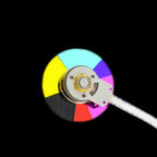 40mm projector color wheel for Optoma HD141X HD180 GT1080 HD230X UF55 UF65
