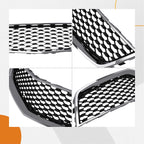 Bumper Lower Grille for Chevrolet Equinox (2010–2015) GM1200621 Chrome Black