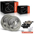 Rear Disc Brake Rotors & Ceramic Pads for BMW 328i (2007–2013)