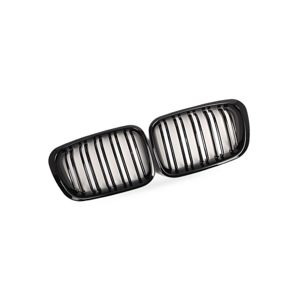 Front Grille Mesh for BMW 3 Series E46 Sedan (1998–2001) Matte Black