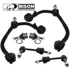 6pc Front Upper Control Arm Sway Bar Link Kit for Ford Lincoln