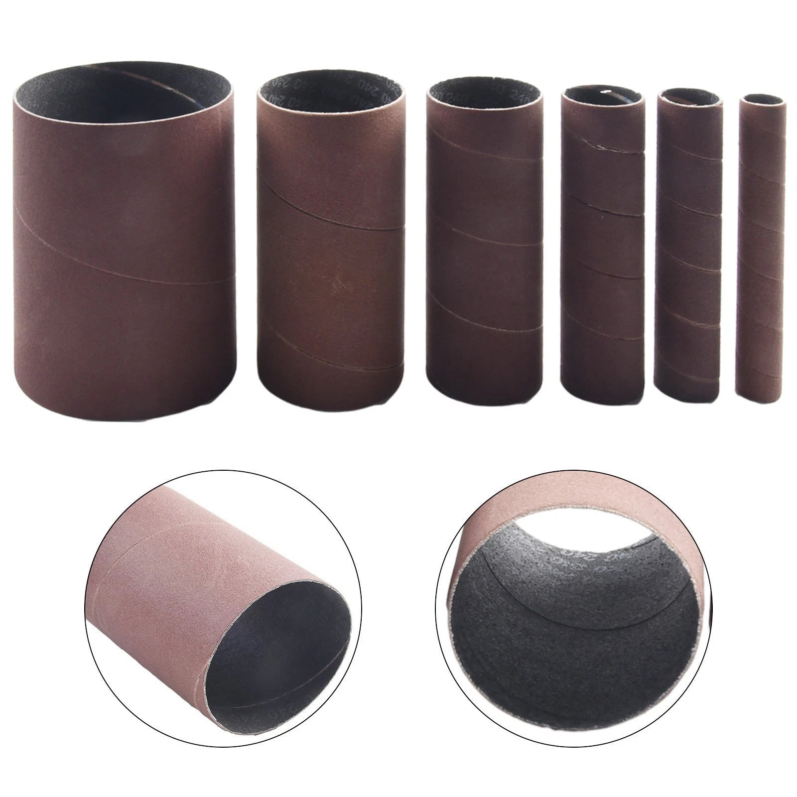 4 Inch Sanding Drum Sleeves Kit for Wood and Metal