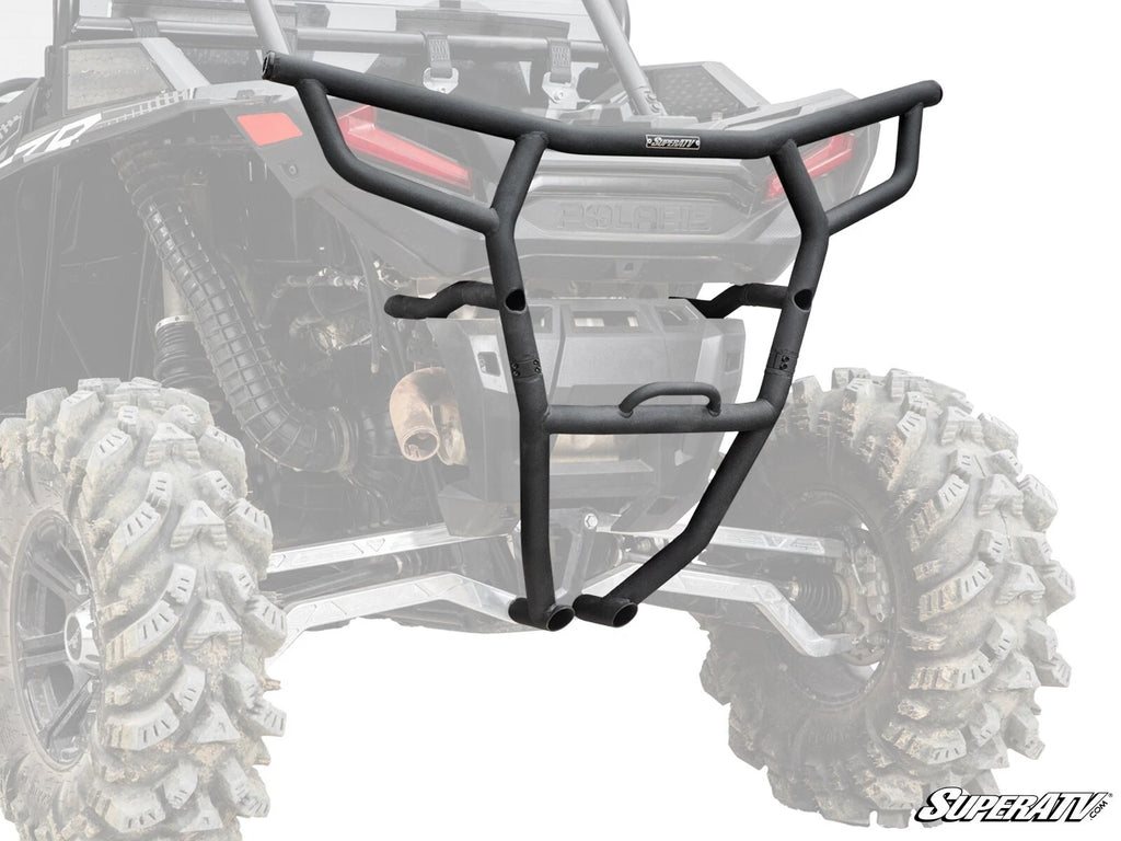 SuperATV Heavy Duty Rear Bumper for Polaris RZR XP 1000 (2018–2023)