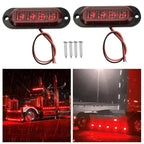 2X LED Side Marker Lights for RV (Waterproof)